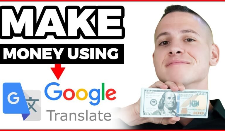 Google 번역에서 매일 $ 500를 벌어 (온라인으로 돈을 버는 방법!)