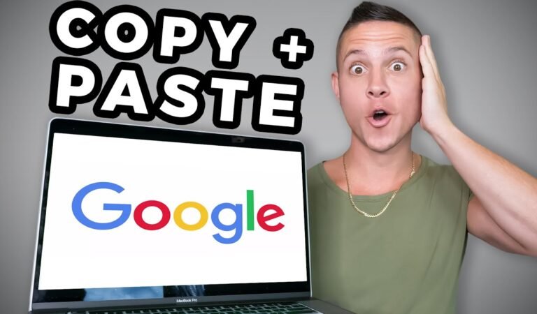 무료로 Google을 사용하여 $ 500++를 복사하고 붙여 넣기 (온라인으로 돈을 벌기)