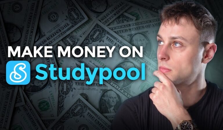 ✅ 2025 년 StudyPool에서 돈을 버는 방법 (단계별 자습서)