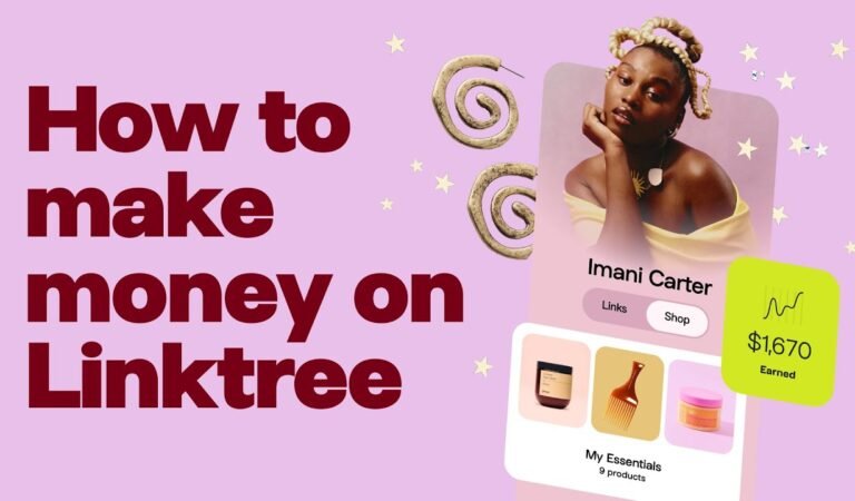 Linktree에서 돈을 버는 방법